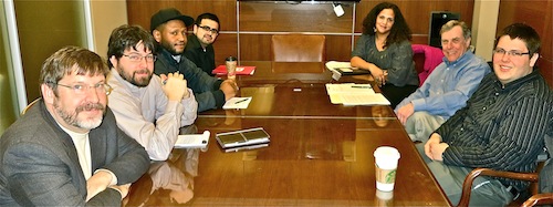 MAG-Net members meeting with Senator Franken's office