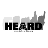 HEARD's logo and website: www.behearddc.org